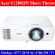 Acer S1286HN Projectors Sri Lanka Price. Acer S1286HN Short Throw Projector