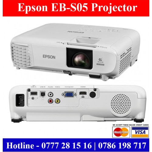 Epson EB-S05 Projectors Sri Lanka. Epson EB-S04 Projector Price