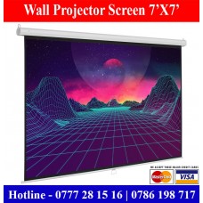 7x7 Wall Mount Projector Screens Suppliers Sale Price Colombo, Sri Lanka