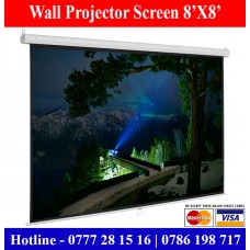 8x8 Wall Mount Projector Screens Supplier Sale Price Colombo, Sri Lanka