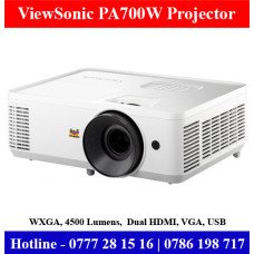 ViewSonic PA700W Projector Price in Sri Lanka | WXGA 4500 Lumens Projector